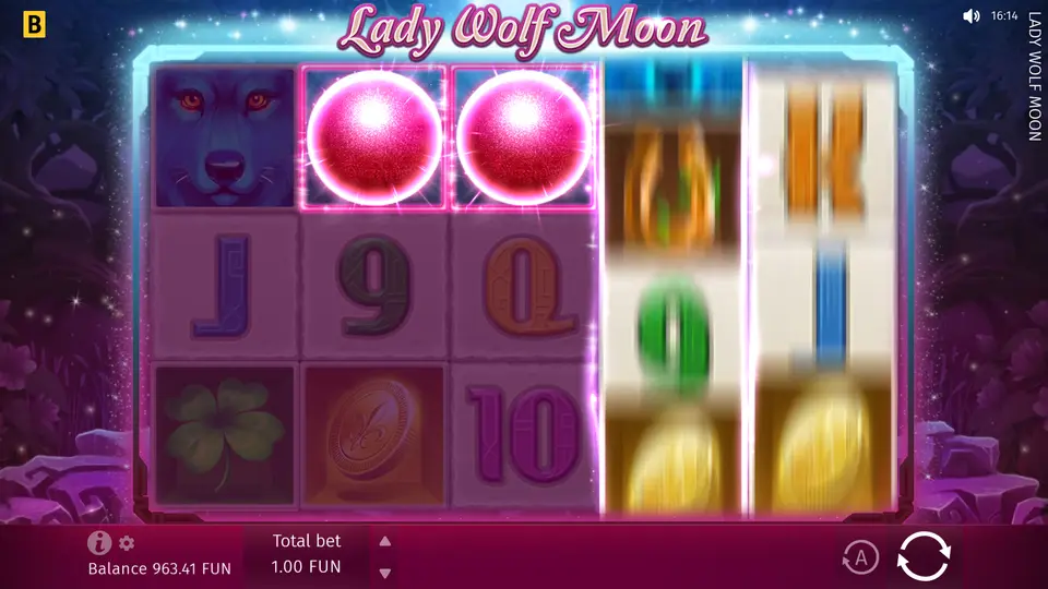 Drei Scatter-Symbole auf dem Spielfeld – Aktivierung der 15 Free Spins