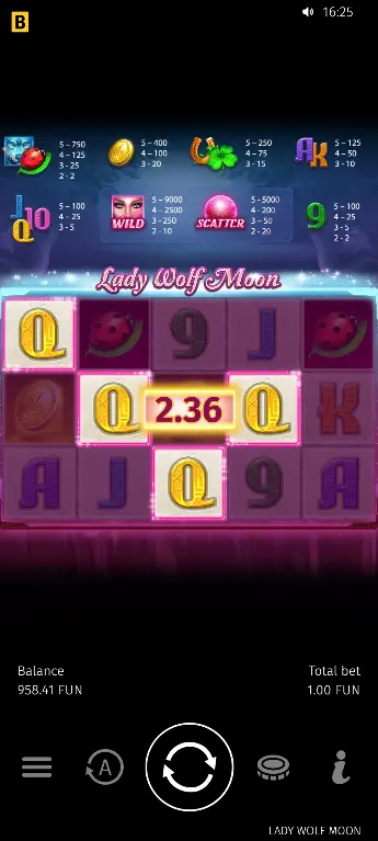 Drei Scatter-Symbole auf dem Spielfeld – Aktivierung von 15 Free Spins